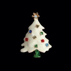 Brosche Weihnachtsbaum