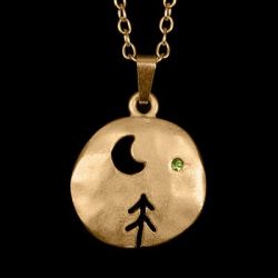 Kette Night mattgold