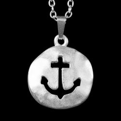 Kette Anchor mattsilber