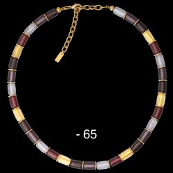 Walzencollier 65 - violett