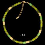 Walzencollier 14 kiwigrn-mix