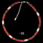Walzencollier 56 - rot hell