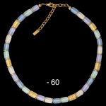 Walzencollier 60 - hellblau