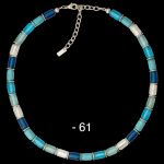 Walzencollier 61 - trkis